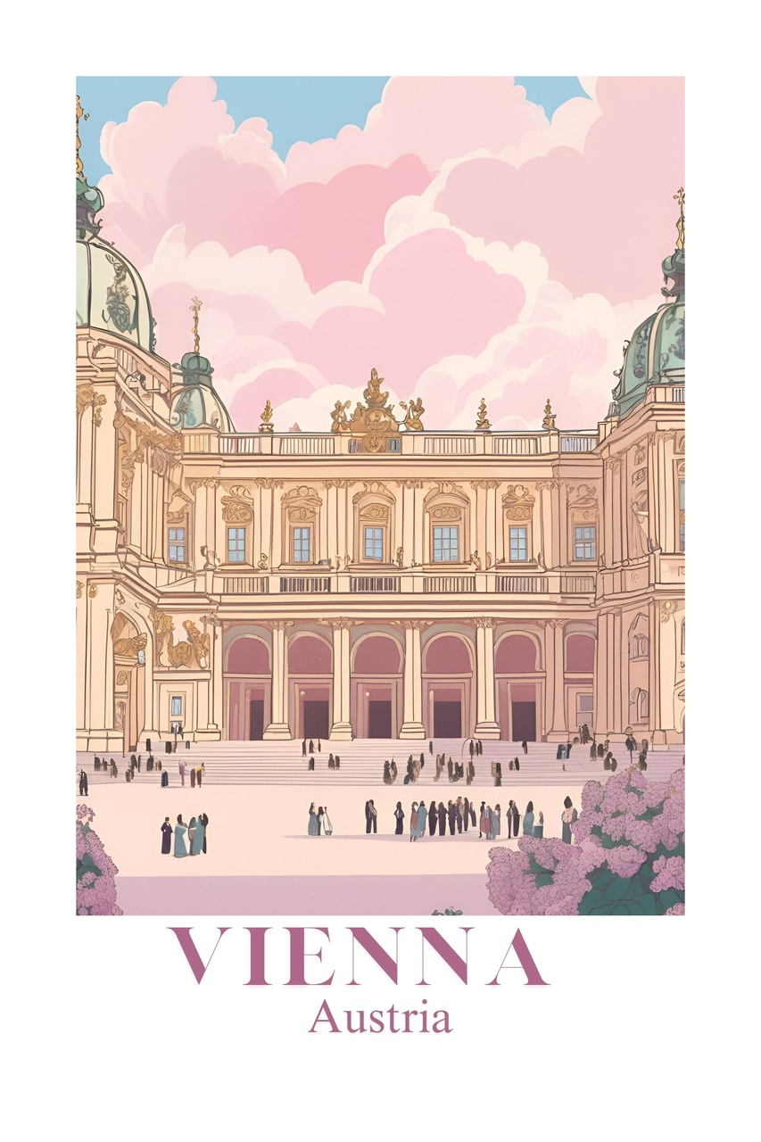 Tablou Canvas: Peisajul viselor din Viena - Thumbnail 2