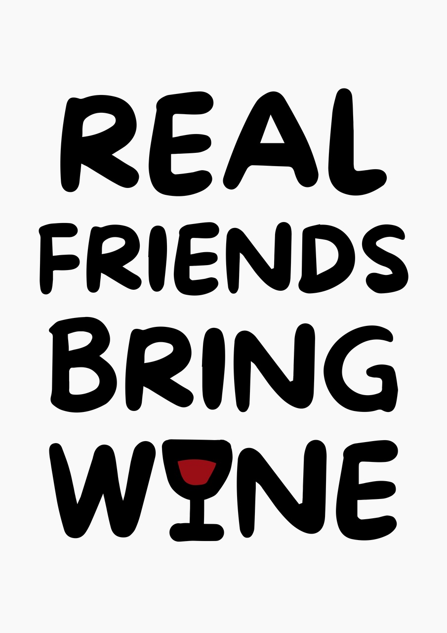 Tablou Canvas: Vin & Prietenie - Thumbnail 2