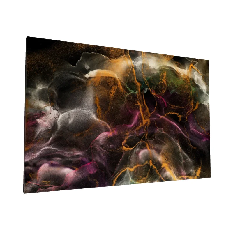 Tablou canvas: Explozie de Culori și Texturi Abstracte