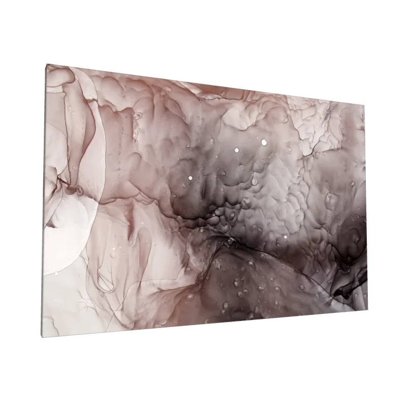 Tablou canvas: Culori și Texturi Aburii în Nuante Maro