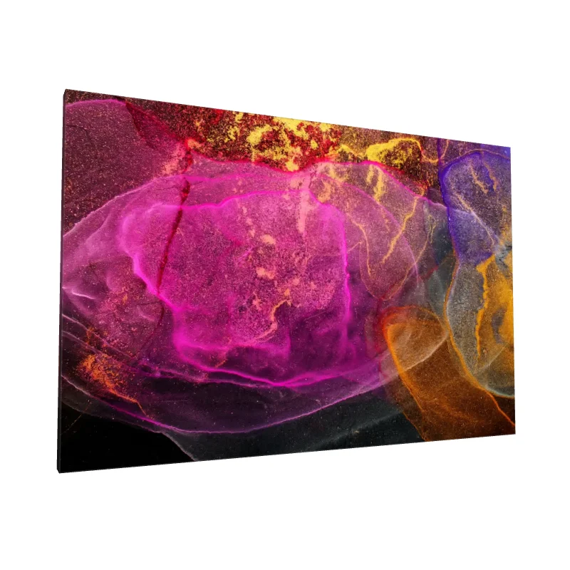 Tablou canvas: Culori Vibrante în Abstracție Dinamică