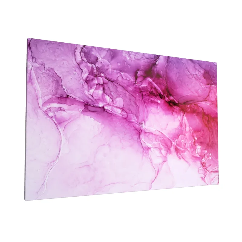 Tablou canvas: Explozie de Violet în Abstracție Fluidă - Image 1