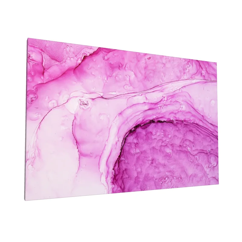 Tablou canvas: Texturi Roz în Stil Abstract - Image 1