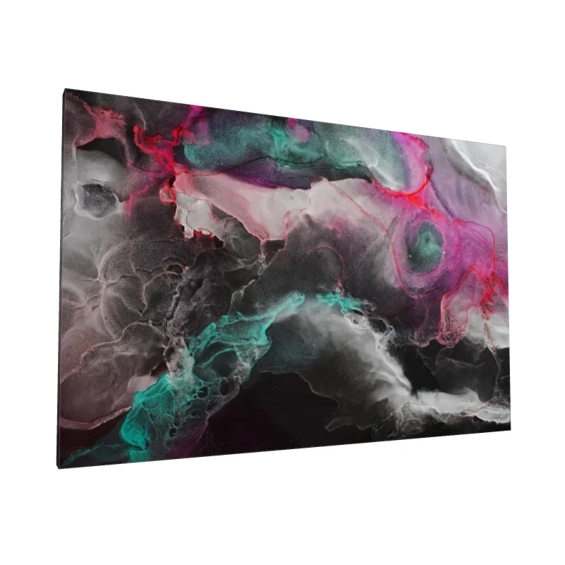 Tablou canvas: Vârtej de Culoare în Tentații Abstracte