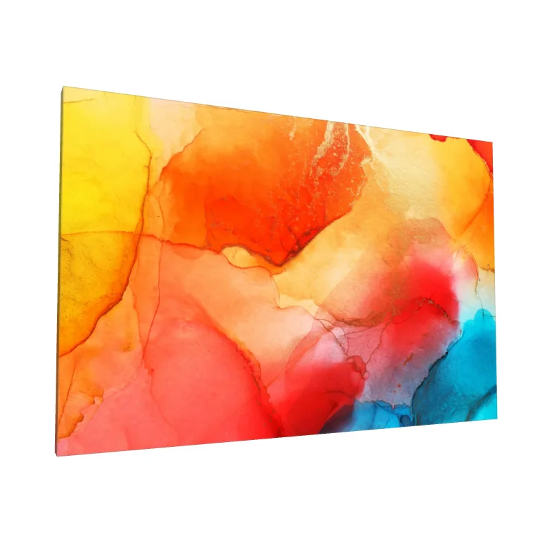 Tablou canvas: Energie Cromatică în Tonuri Vibrante