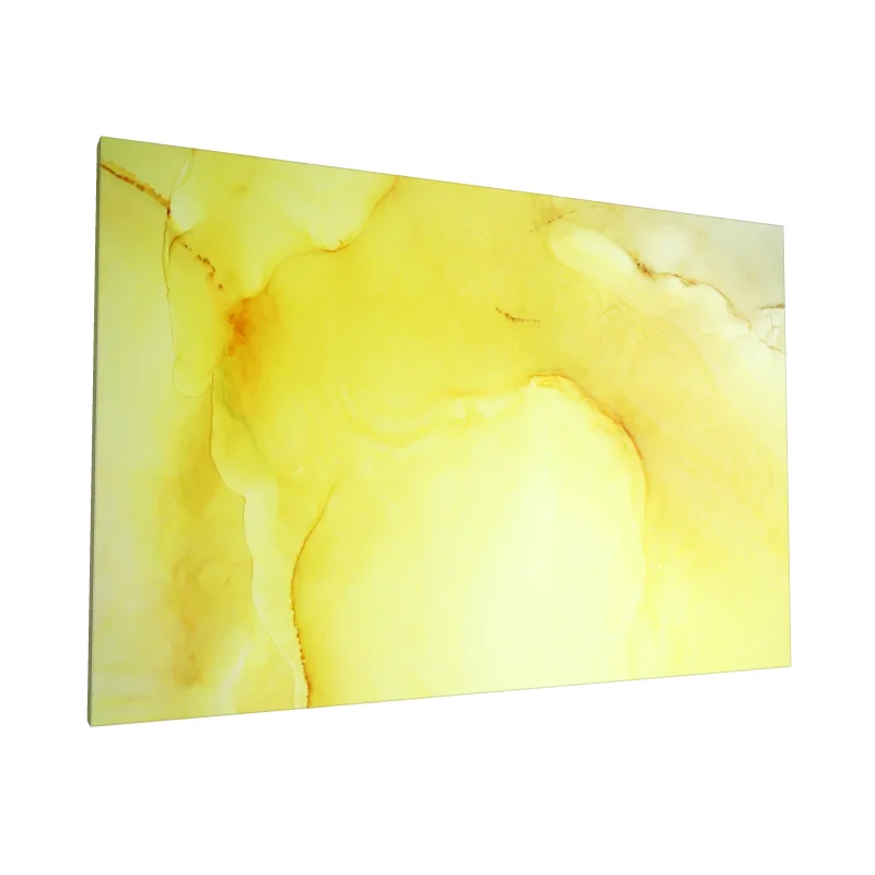 Tablou canvas: Texturi Galbene în Stil Abstract