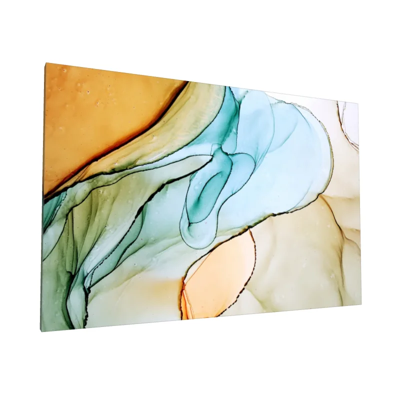 Tablou canvas: Forme Abstracționiste în Culori Pastel