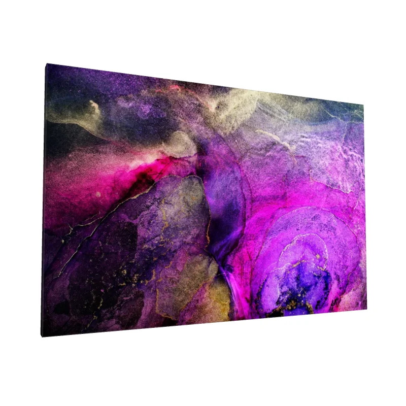 Tablou canvas: Explozie de Culoare în Tenta Roz - Image 1