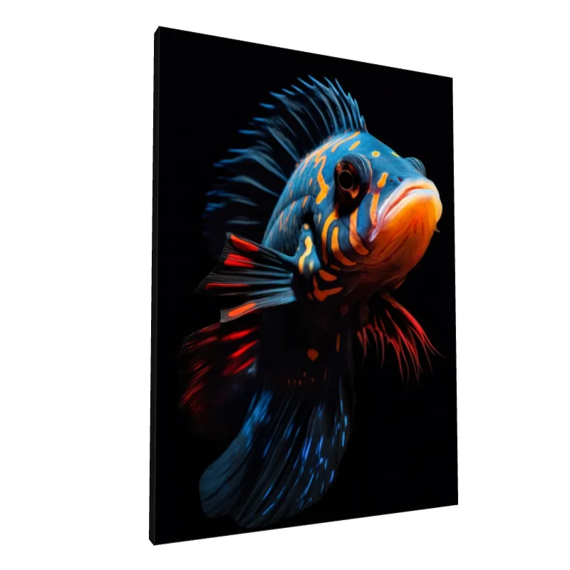 Tablou canvas: Pește Exotic în Culori Vibrante
