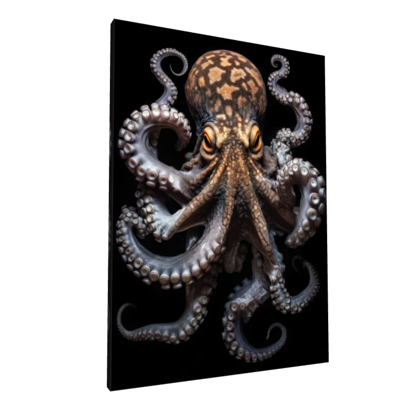 Tablou canvas: Caracatiță Realistă în Detalii Vii - Image 1