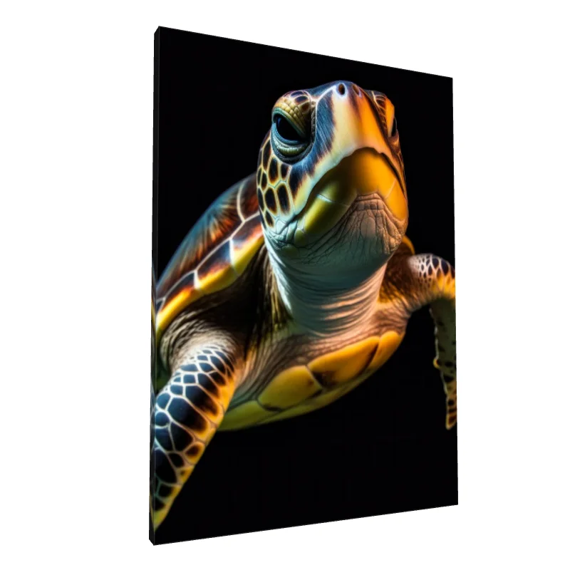 Tablou canvas: Portret Realist de Broască Țestoasă - Image 1