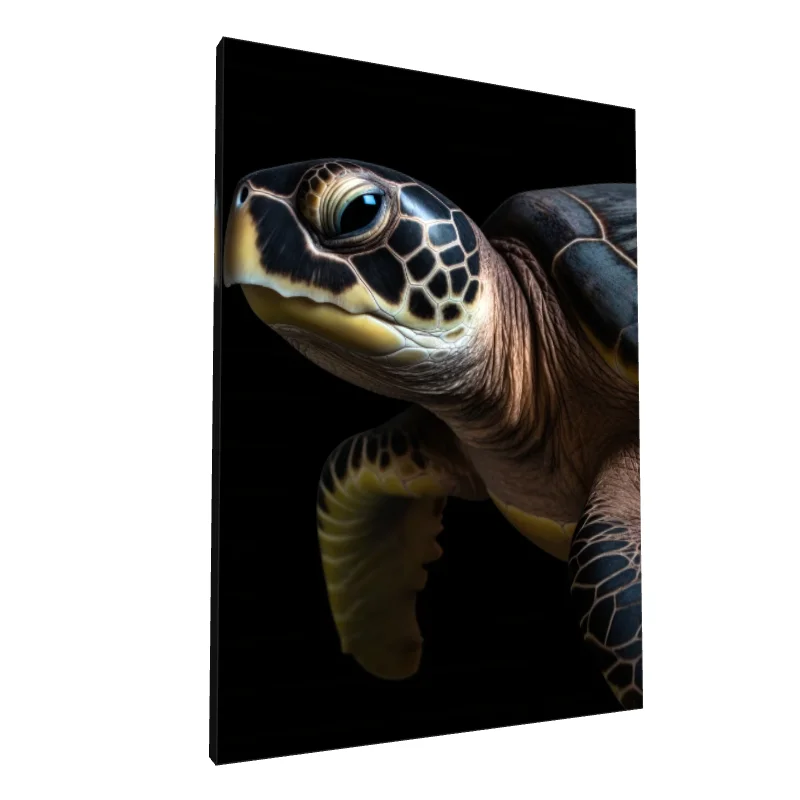 Tablou canvas: Portret Realist de Țestoasă Acvatică (2)