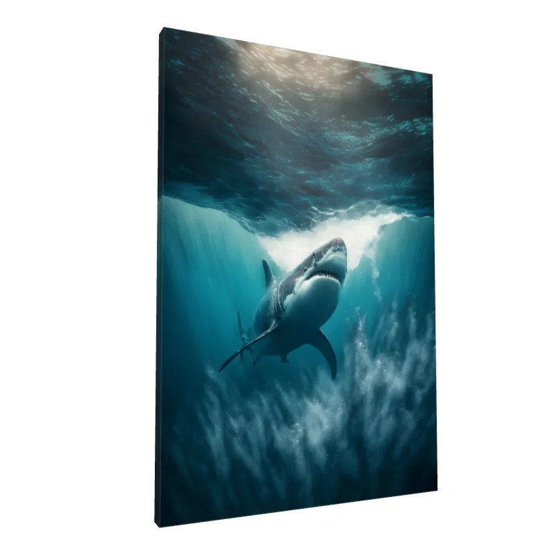Tablou canvas: Rechin în Adâncurile Oceanului - Image 1