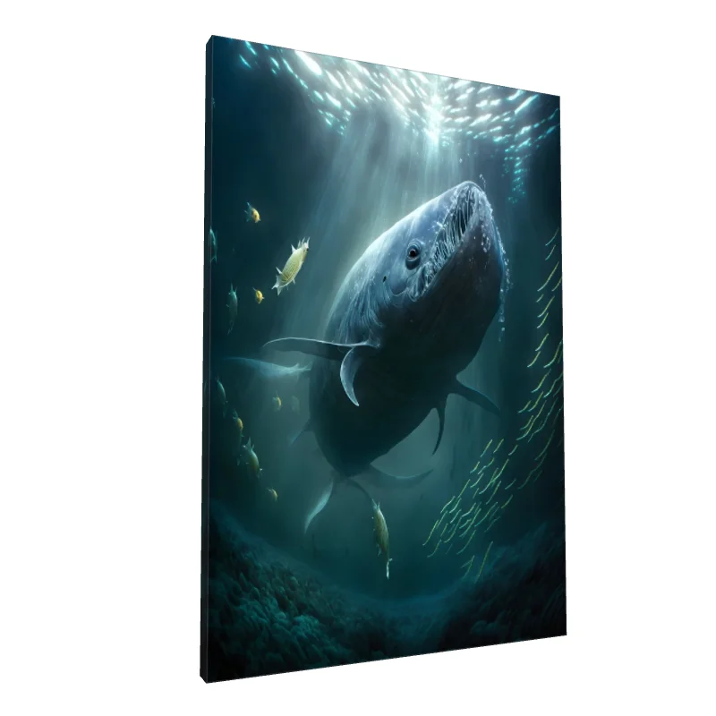 Tablou canvas: Balena în Adâncurile Oceanului