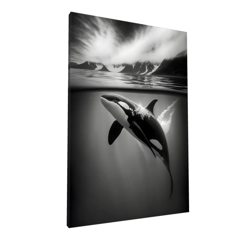 Tablou canvas: Orcă Sub Cielo Dramatic