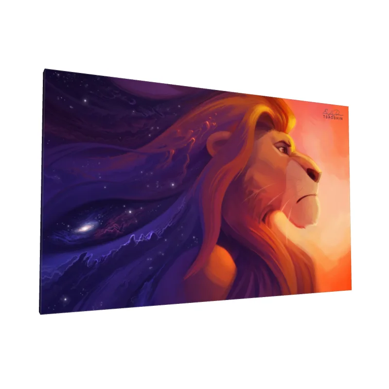 Tablou canvas: Leu în Lumina Apusului - Image 1