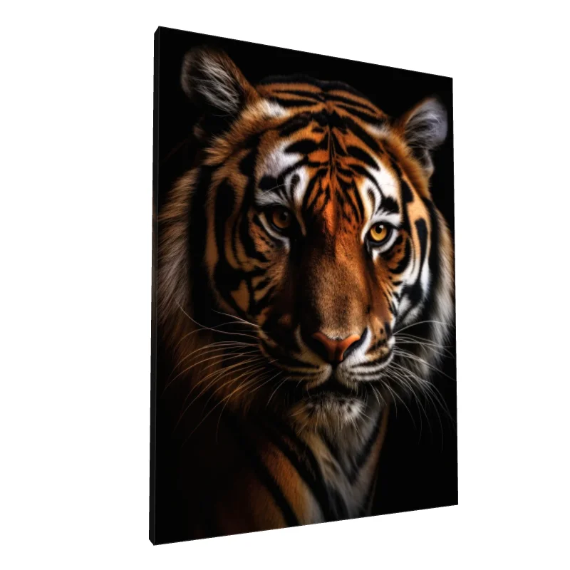 Tablou canvas: Portret Realist de Tigru în Detaliu (2)