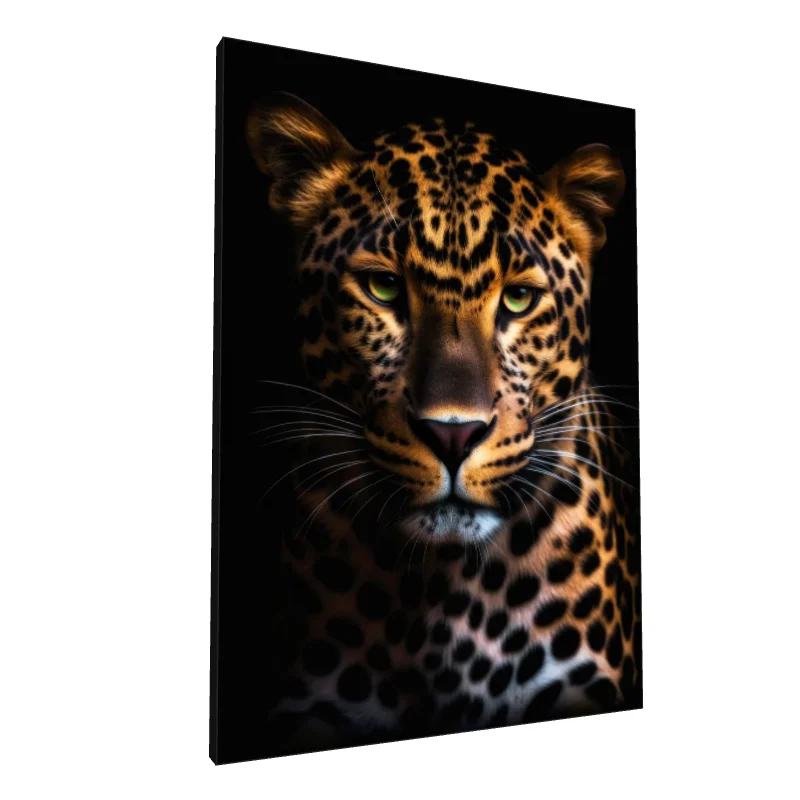 Tablou canvas: Portret Detaliat de Leopard - Image 1