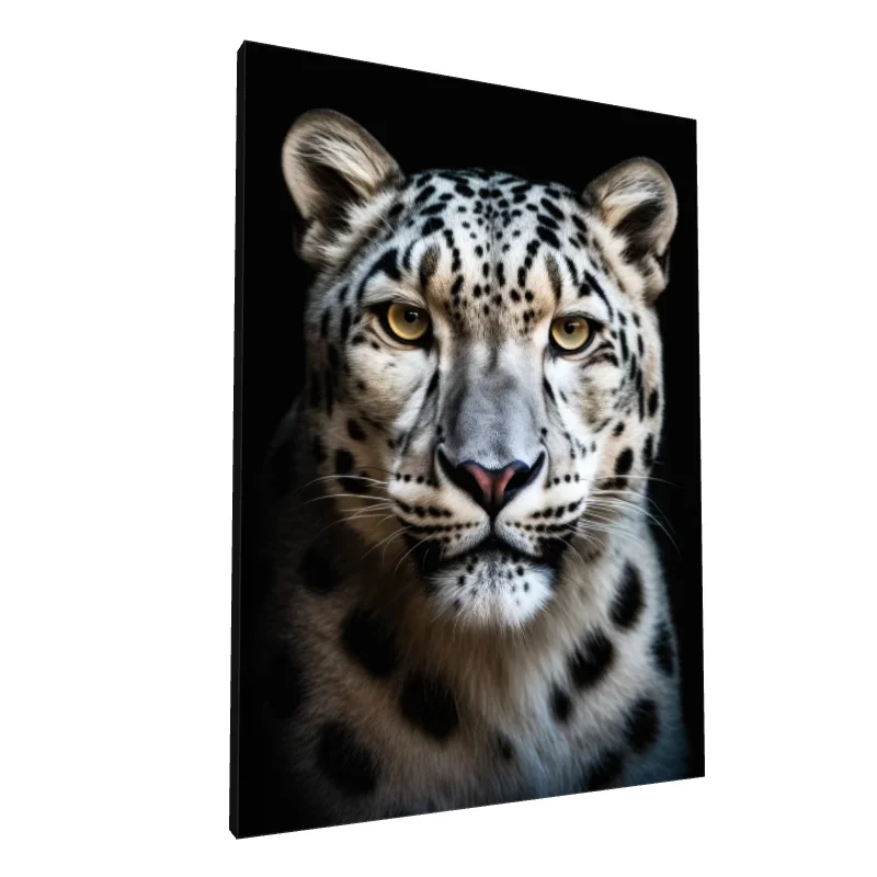 Tablou canvas: Portret de Leopard în Detalii Realiste - Image 1