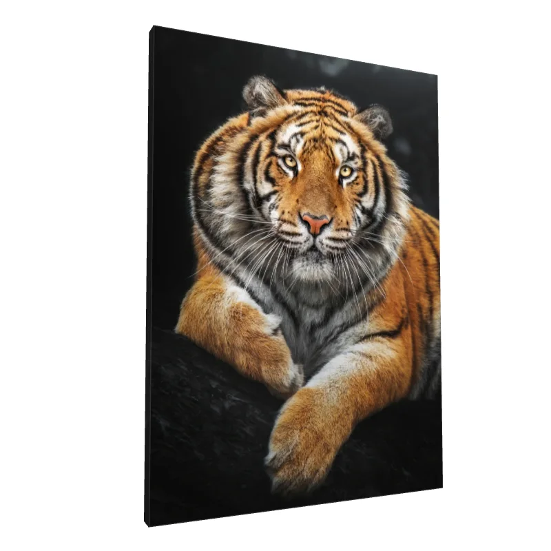 Tablou canvas: Portret de Tigru în Detalii Realiste 2