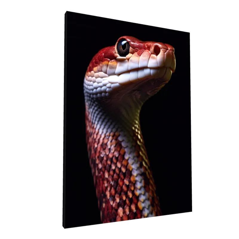 Tablou canvas: Portret de Șarpe în Detalii Realiste - Image 1