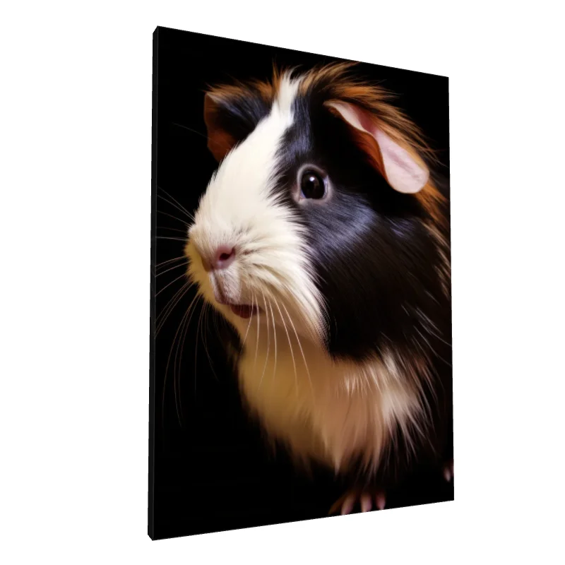 Tablou canvas: Portret Realist de Porcușor de Guineea (2) - Image 1