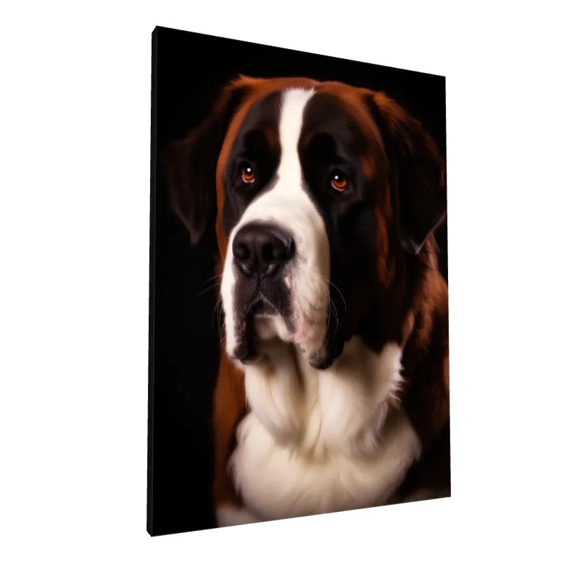 Tablou canvas: Portret Realist de Saint Bernard - Image 1