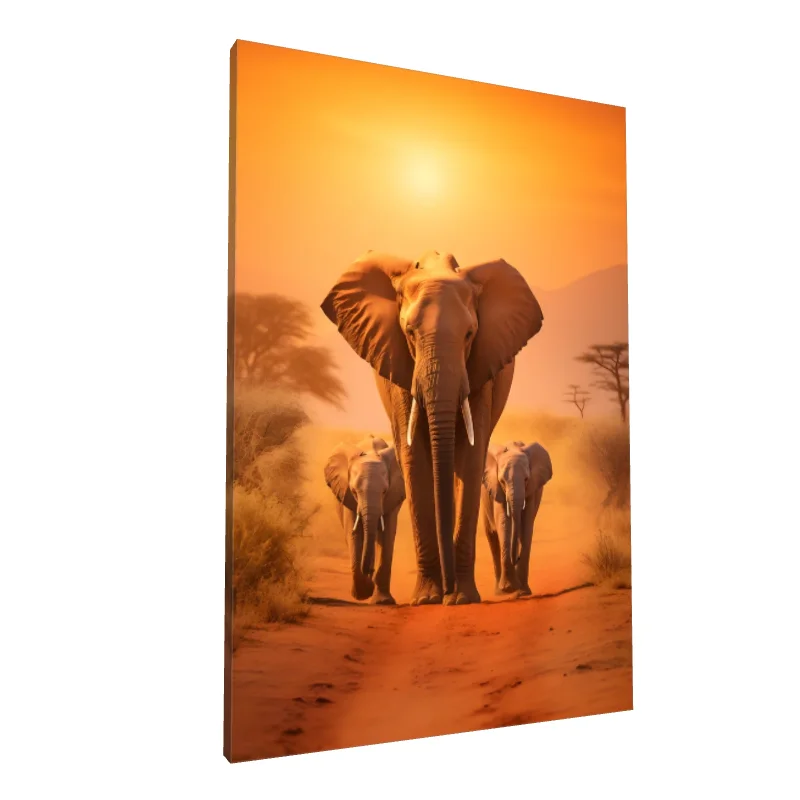 Tablou canvas: Elefanți în Apus African