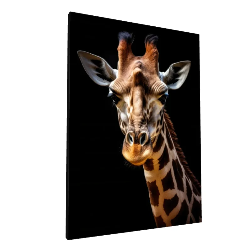 Tablou canvas: Portret de Girafă în Detalii Realiste