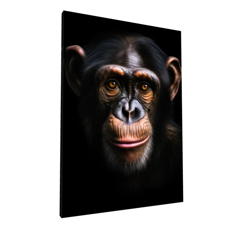 Tablou canvas: Portret Realist de Cimpanzeu 2 - Image 1