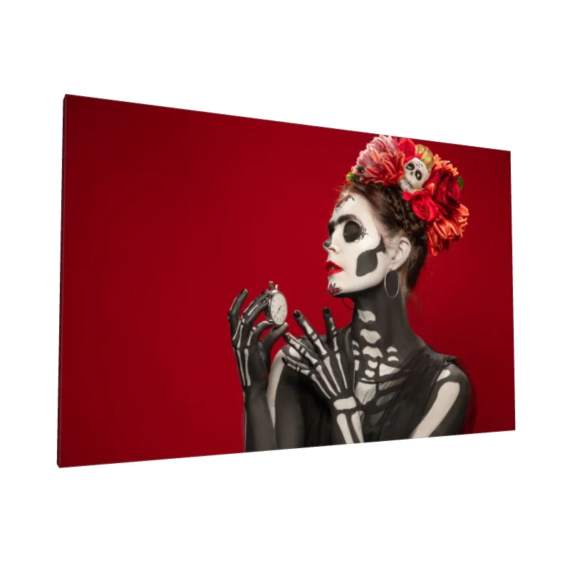 Tablou canvas: Portret Artistic cu Machiaj Schematic