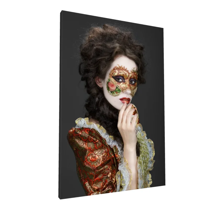 Tablou canvas: Portret Masca Venețiană în Stil Baroc