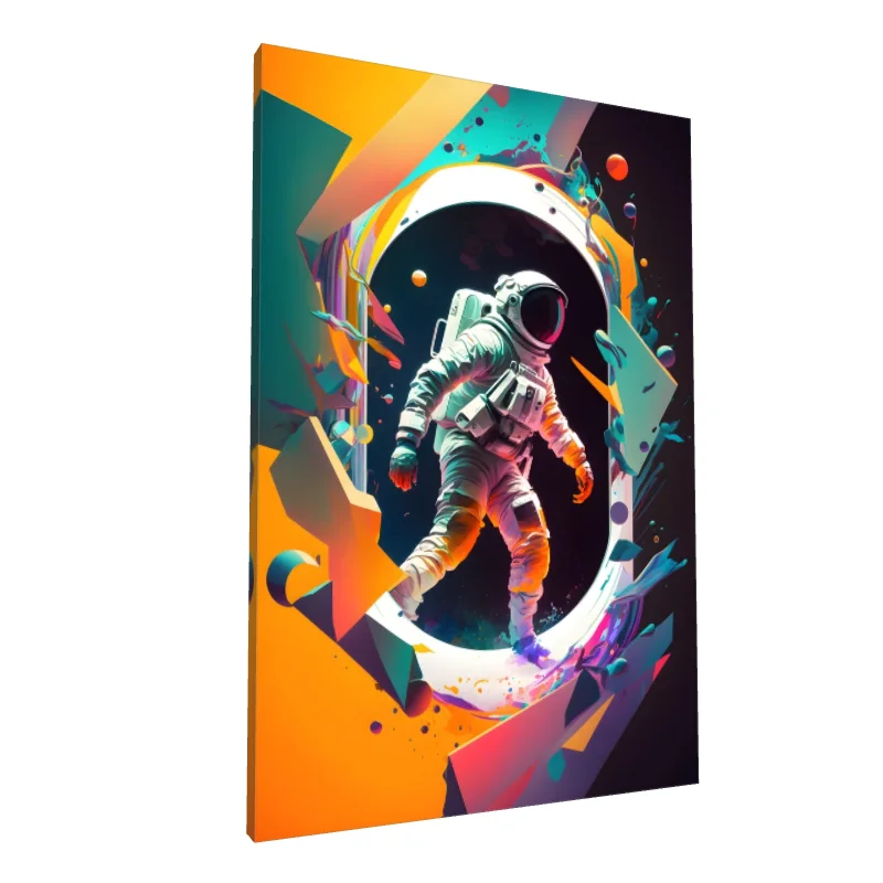 Tablou canvas: Astronaut în Portanță Cosmică