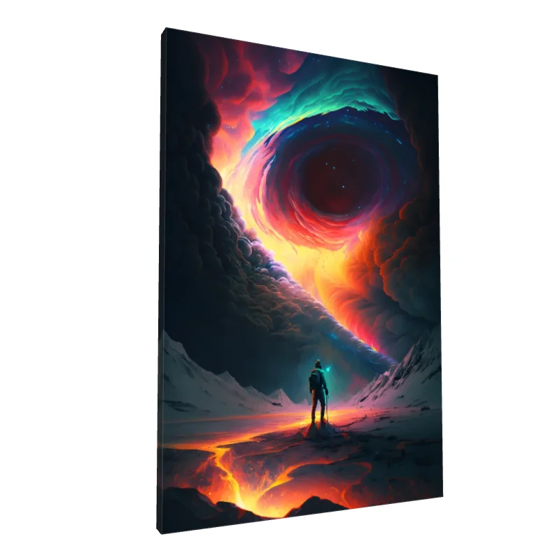 Tablou canvas: Explorator în Tărâmul Cosmic - Image 1