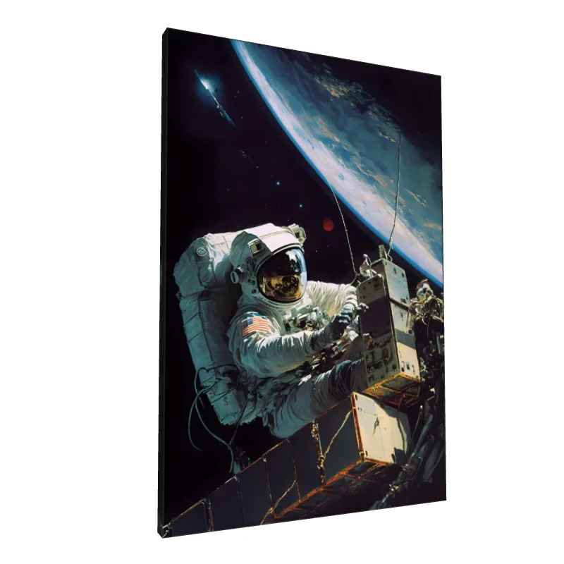 Tablou canvas: Astronaut În Misiune Spațială