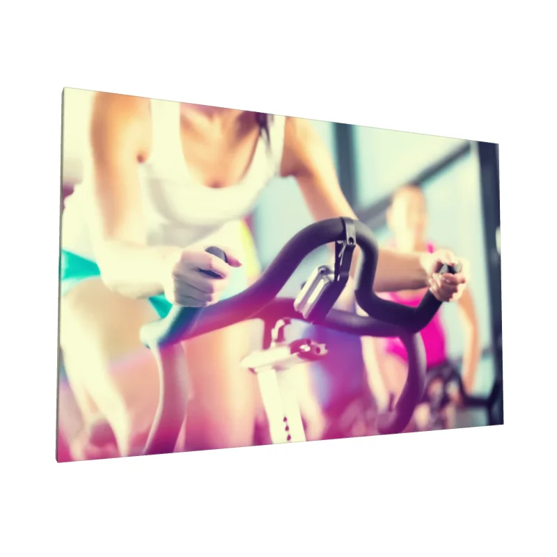 Tablou canvas: Antrenament Intens la Bicicletă