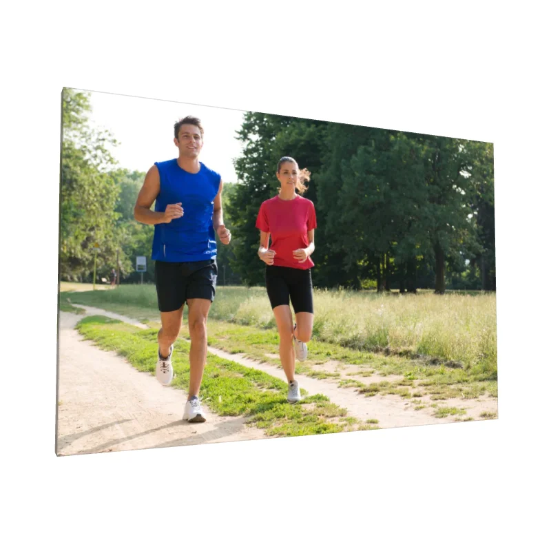 Tablou canvas: Alergare în Parc la Răsărit