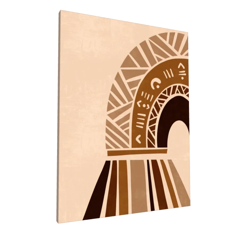 Tablou canvas: Arc Boem în Tonuri Pământii