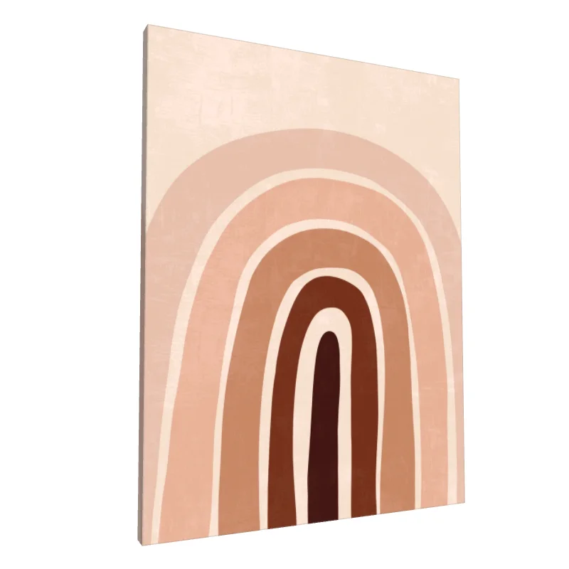 Tablou canvas: Curcubeu Boem în Nuanțe de Pământ - Image 1