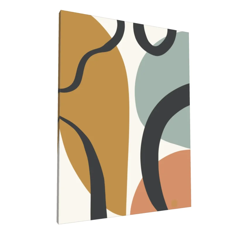 Tablou canvas: Forme Abstracționiste Boeme