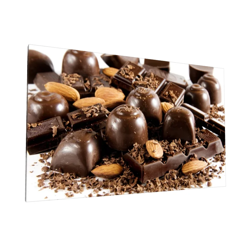 Tablou canvas: Praline de Ciocolată și Migdale