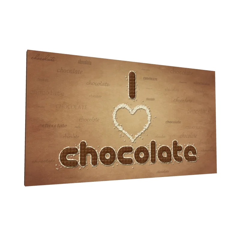 Tablou canvas: Declarație de Dragoste pentru Ciocolată
