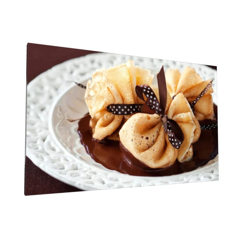 Tablou canvas: Clătite Delicate cu Ciocolată - Image 1