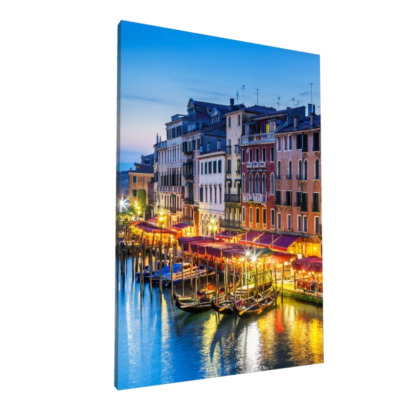 Tablou canvas: Veneția la Asfințit cu Gondole