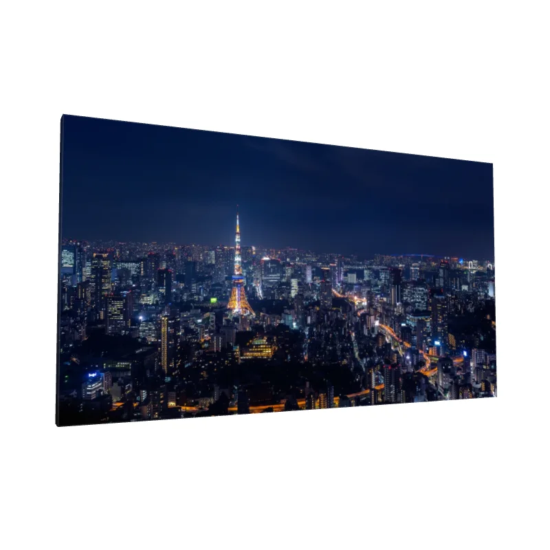 Tablou canvas: Vedere Nocturnă asupra Orașului Luminat