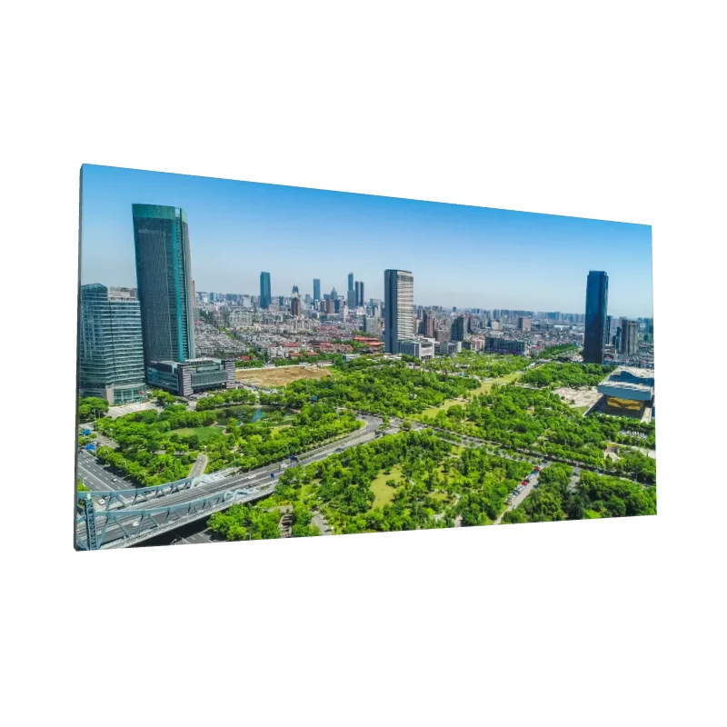 Tablou canvas: Panoramă Urbană cu Parcuri Verzi - Image 1