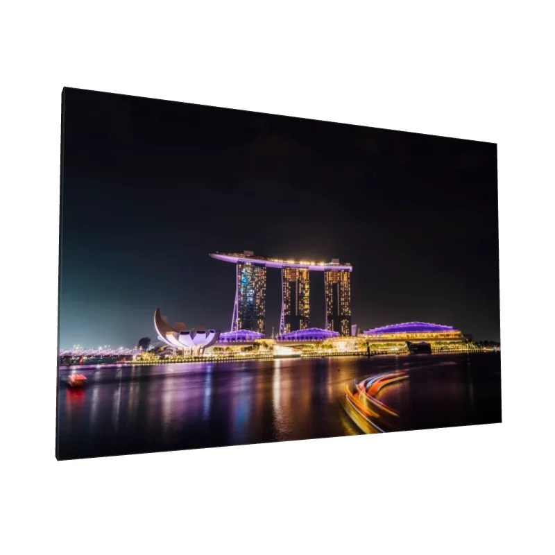 Tablou canvas: Panorama Nocturnă Marina Bay Singapore - Image 1