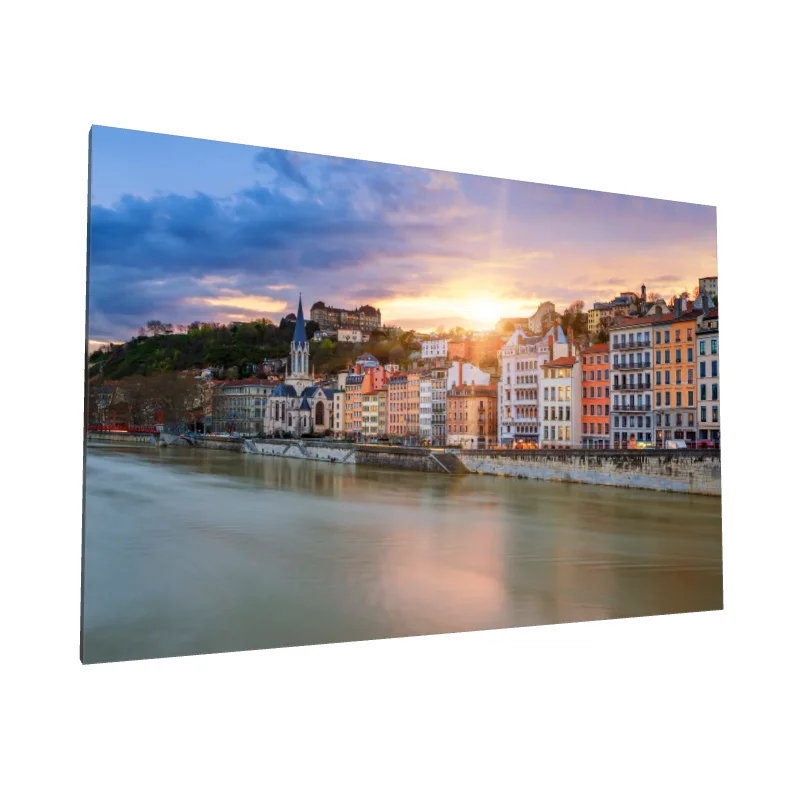 Tablou canvas: Apus Peste Clădirile din Lyon