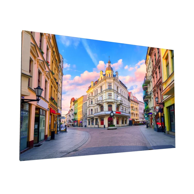 Tablou canvas: Stradă Istorică în Lumina Apusului - Image 1