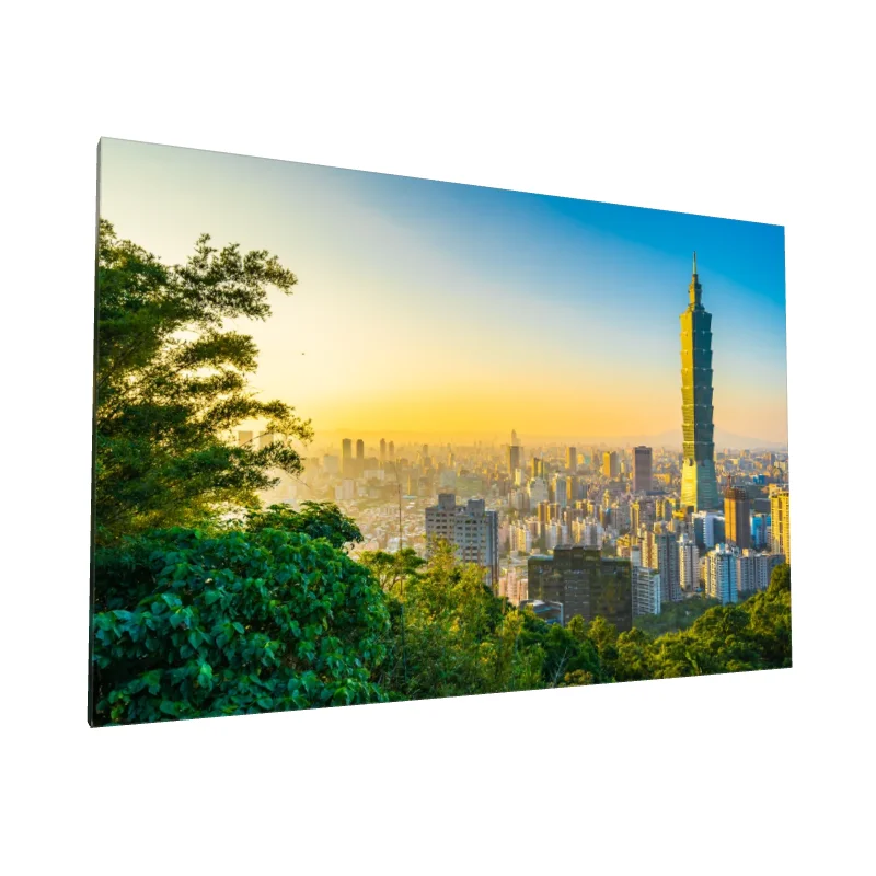 Tablou canvas: Zgârie-nori la Apus în Orașul Taipei